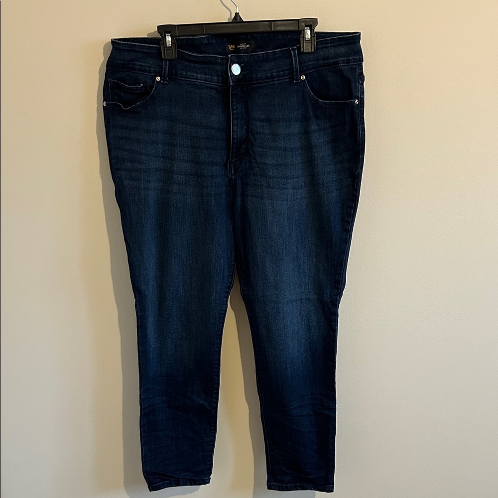 Plus - Lee Women's Deep Blue Jeans - 18